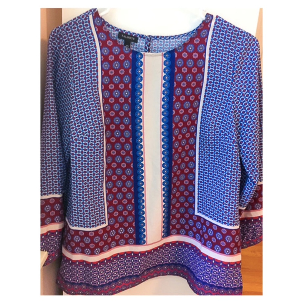 Talbots Flowy Blouse